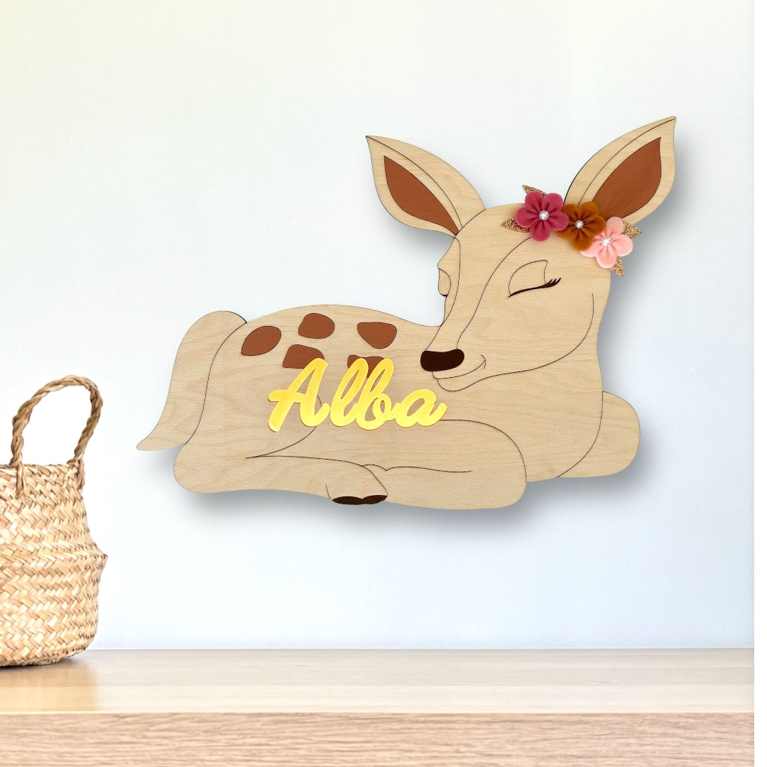 Veilleuse biche avec fil