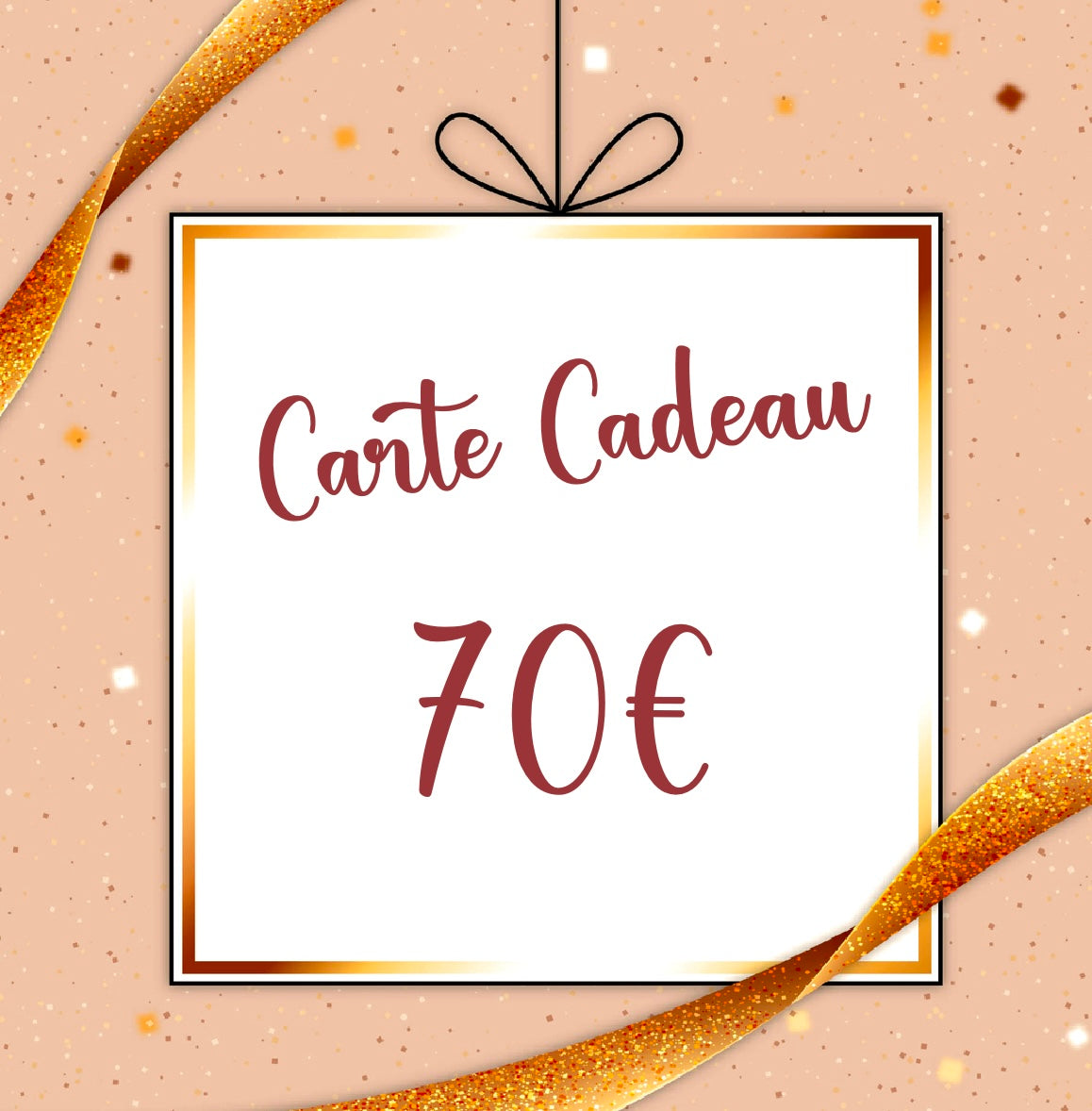 Carte cadeau 70€